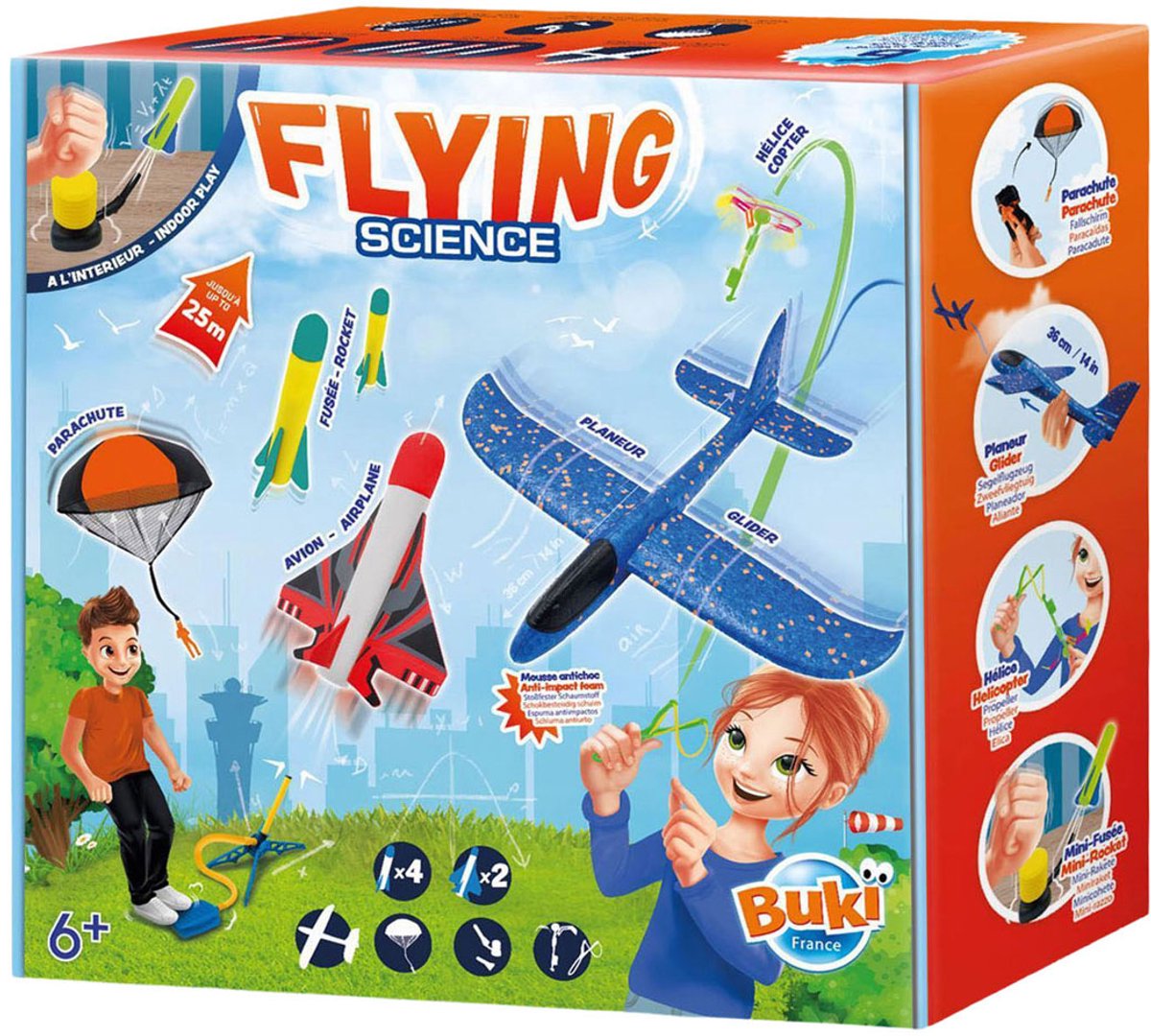 Buki vliegend speelgoed wetenschap set voor kinderen - educatief.