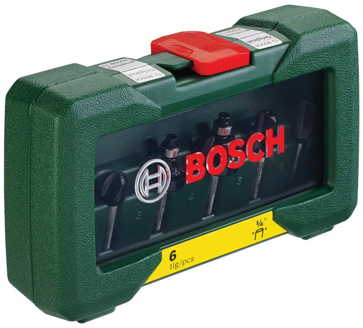 Bosch 6-delige frezenset 1 4 schacht