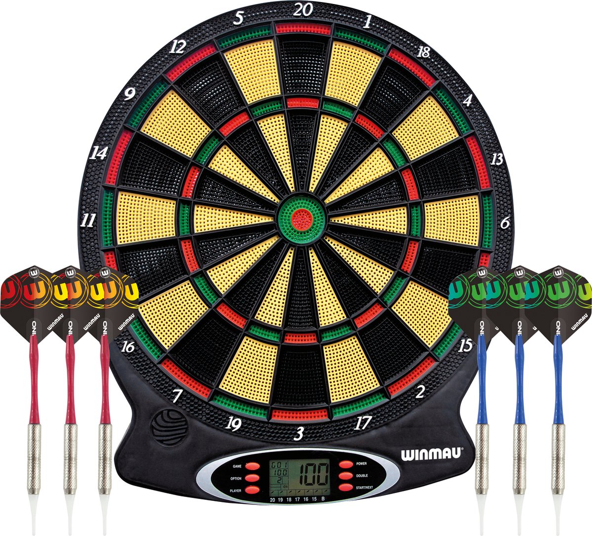 Winmau elektronisch dartbord ton machine softtip