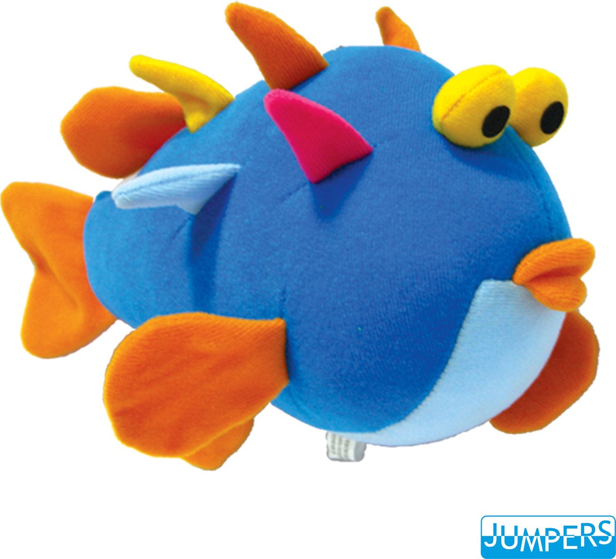 Jumpers wiebeldier aan veer - kogel vis