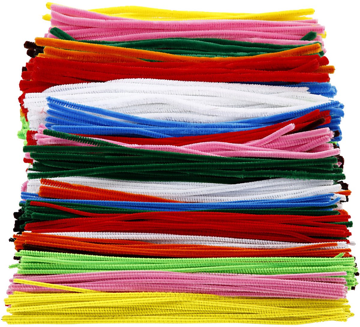 Creativ company http: www.cchobby.nl chenille-l-30-cm-dikte-4-6-9-mm-diverse-kleuren-700-div-1-doos
