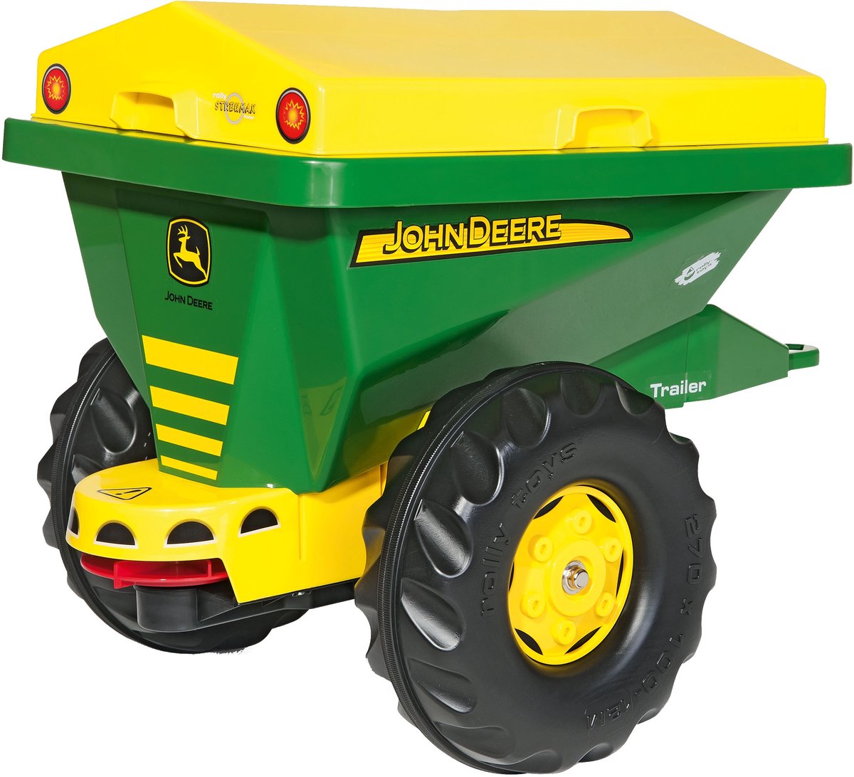 Rolly toys rollystreumax aanhangwagen john deere - groen