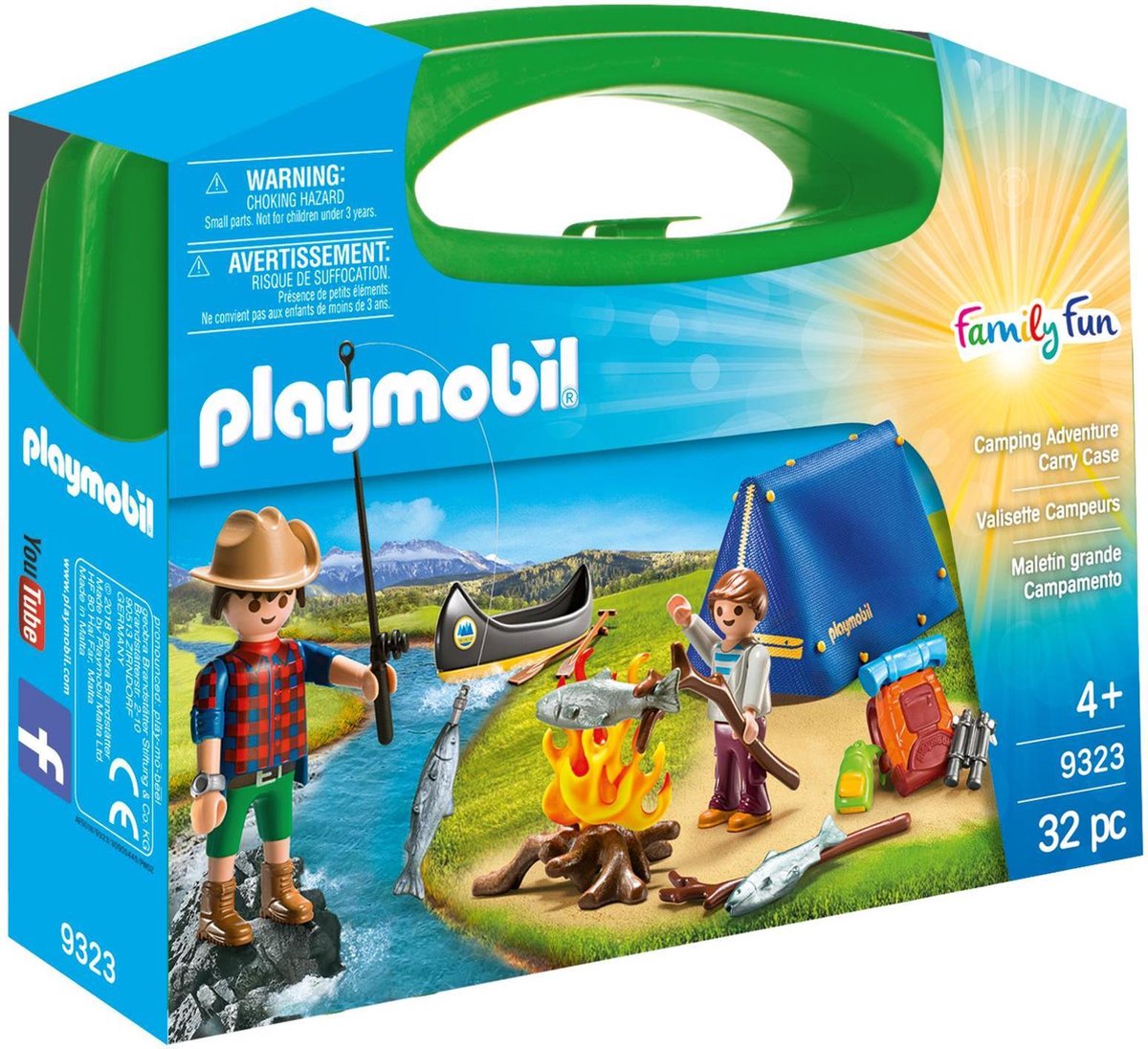 Playmobil koffertje camping - 9323