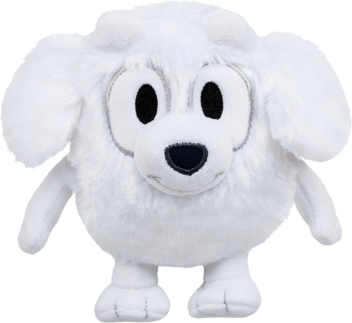 Moose toys knuffel pluche bluey lila, 15cm