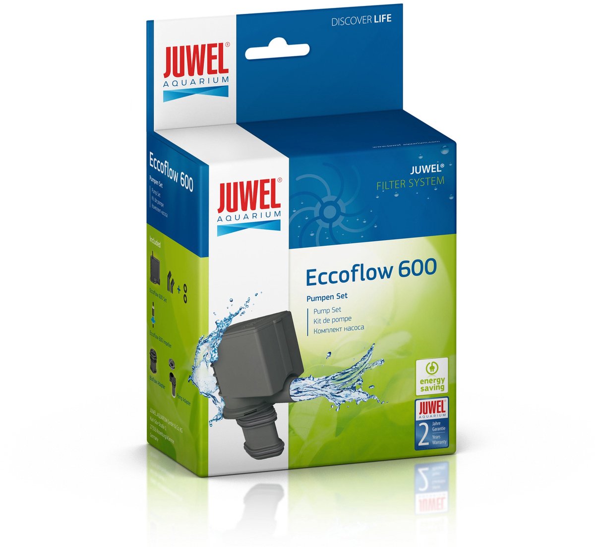 Juwel circulatiepomp eccoflow 600 - zwart