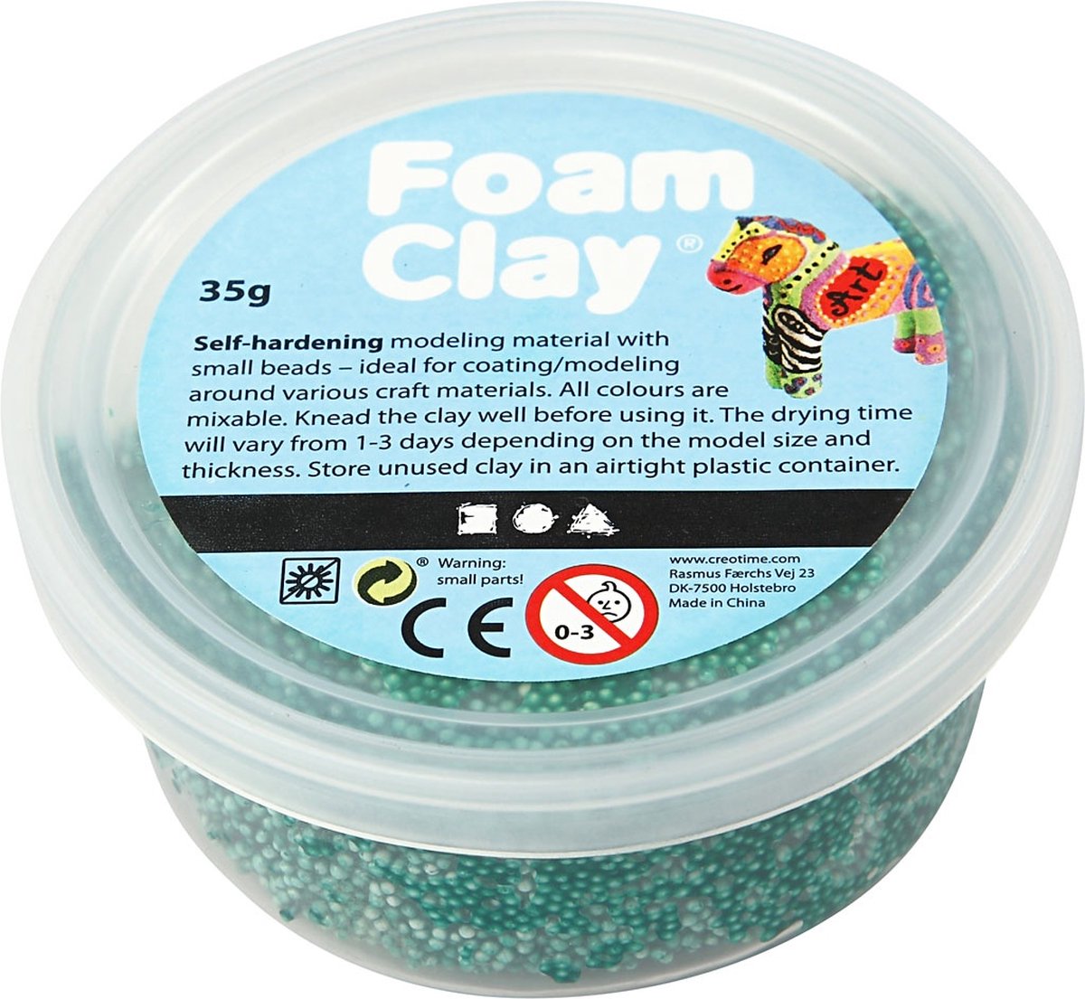 Foam clay https: www.cchobby.nl foam-clayr-donkergroen-35-gr-1-doosje