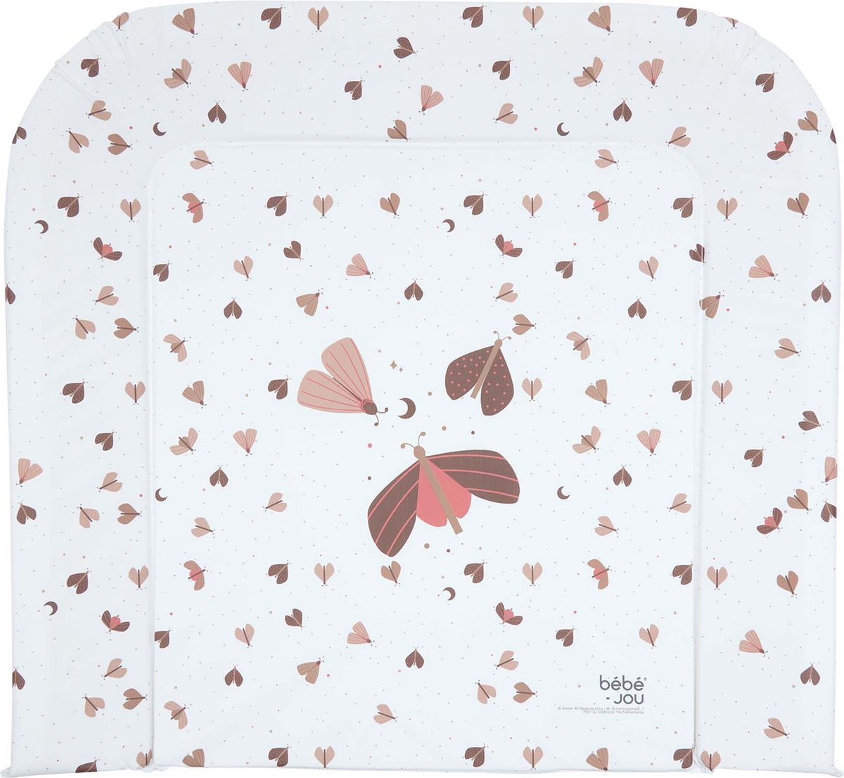 Bébé-jou aankleedkussen 72x77cm sweet butterfly