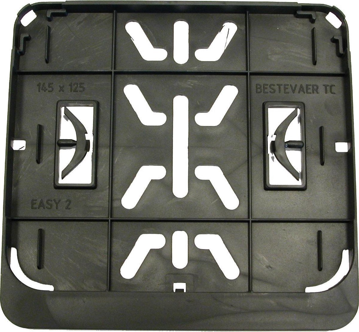 Carpoint kentekenplaathouder brommer scooter 14,5 x 12,5 cm