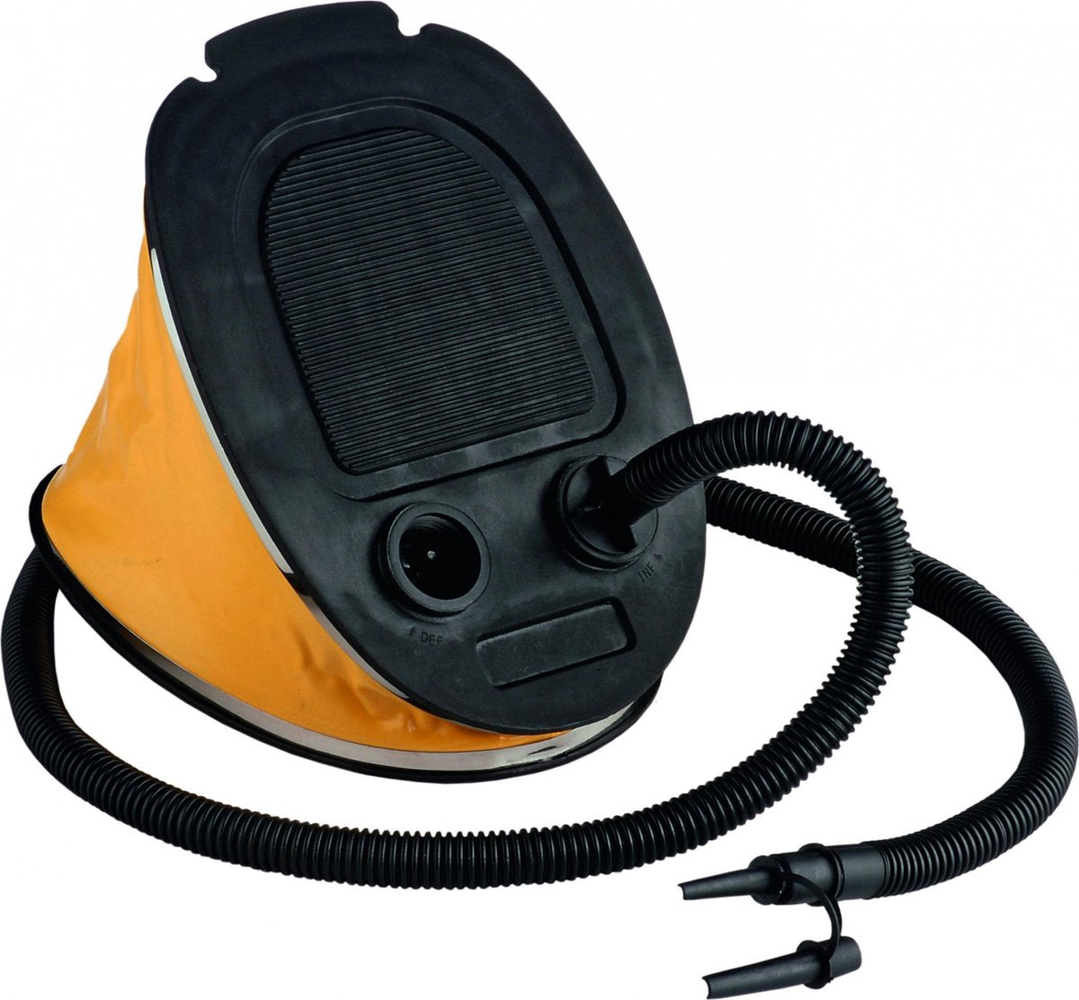 Camp active voetpomp - 26,5 x 18 x 20 cm - 5 l - compacte luchtpomp