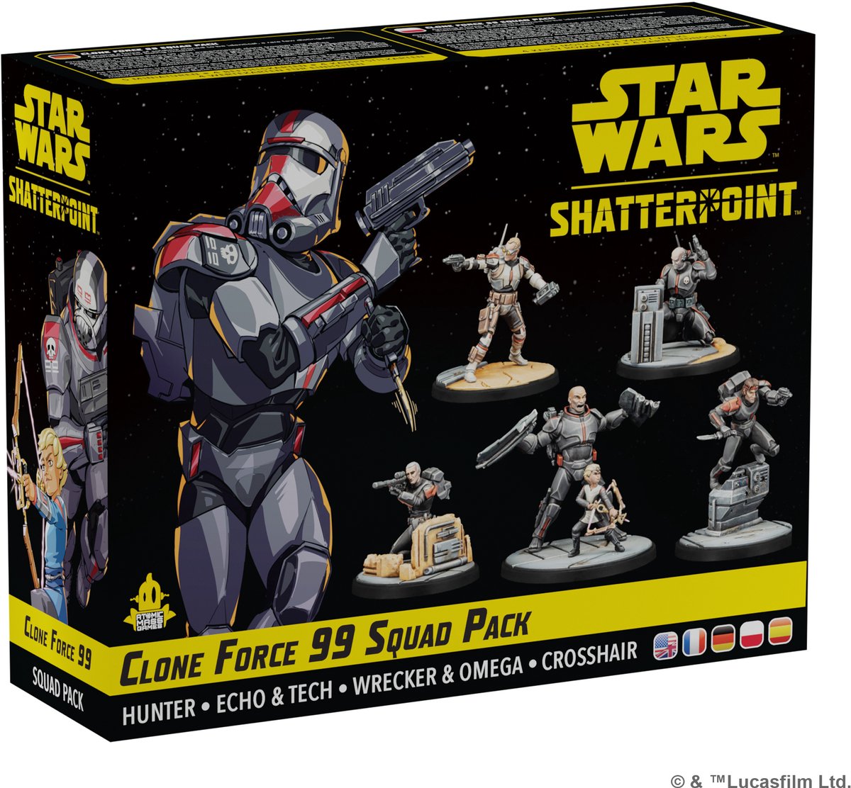 Atomic mass games star wars shatterpoint wisdom of the council - tabletop miniatures game - atomic mass