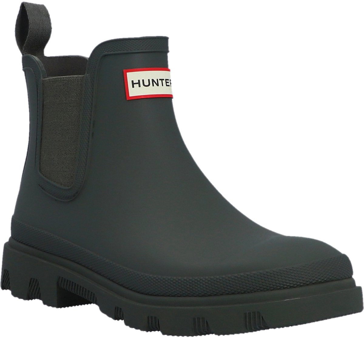 Hunter unisex downpour chelsea dark olive - maat 41