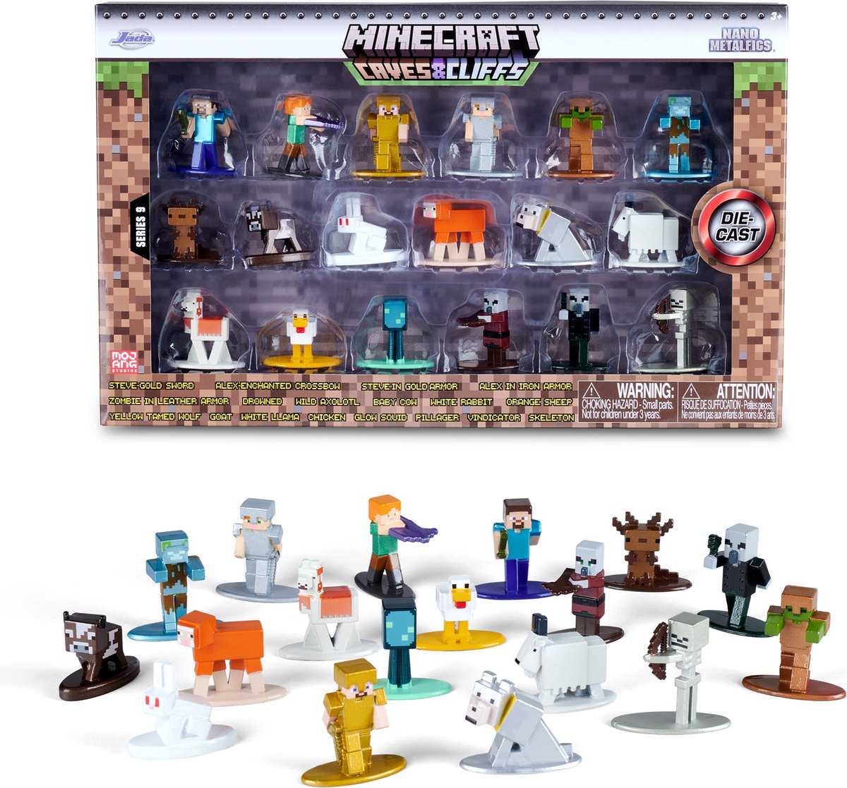 Jada toys marvel multi pack nano figures, wave 9