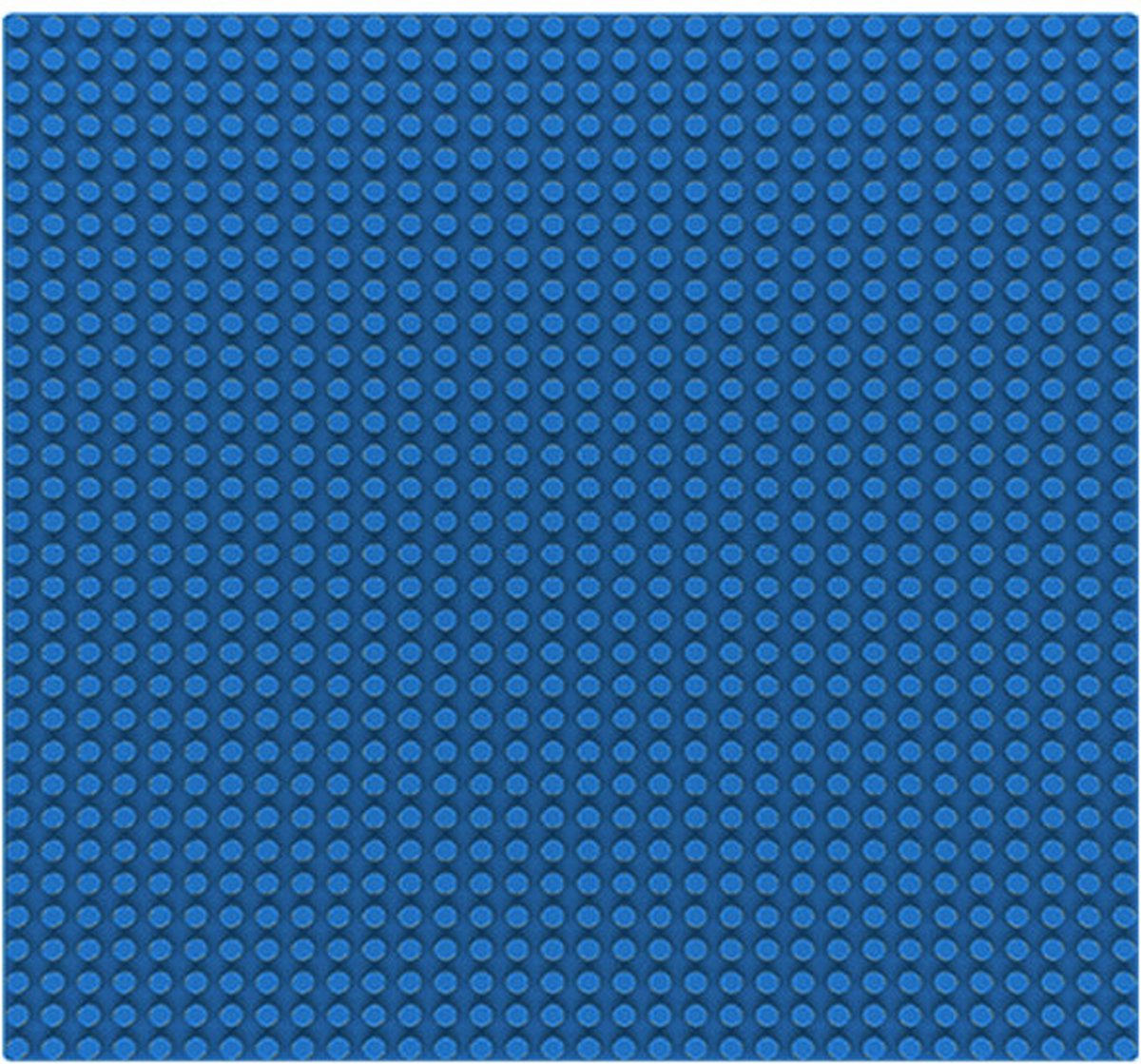 Sluban bricks base - grondplaat basisplaat bouwplaat voor bouwstenen blauw - 32x32 noppen - 25,6 x 25,6 cm m38‑b0833e vanaf 4 jaar