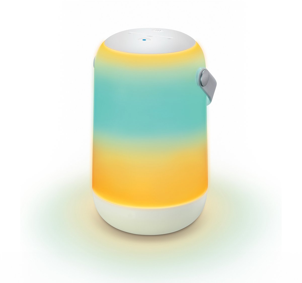 Philips smart lighting - mobile tafellamp - rgb - twee lichtzones - gekleurd en wit licht - muzieksynchronisatie - wit - werkt met de wiz app - wifi