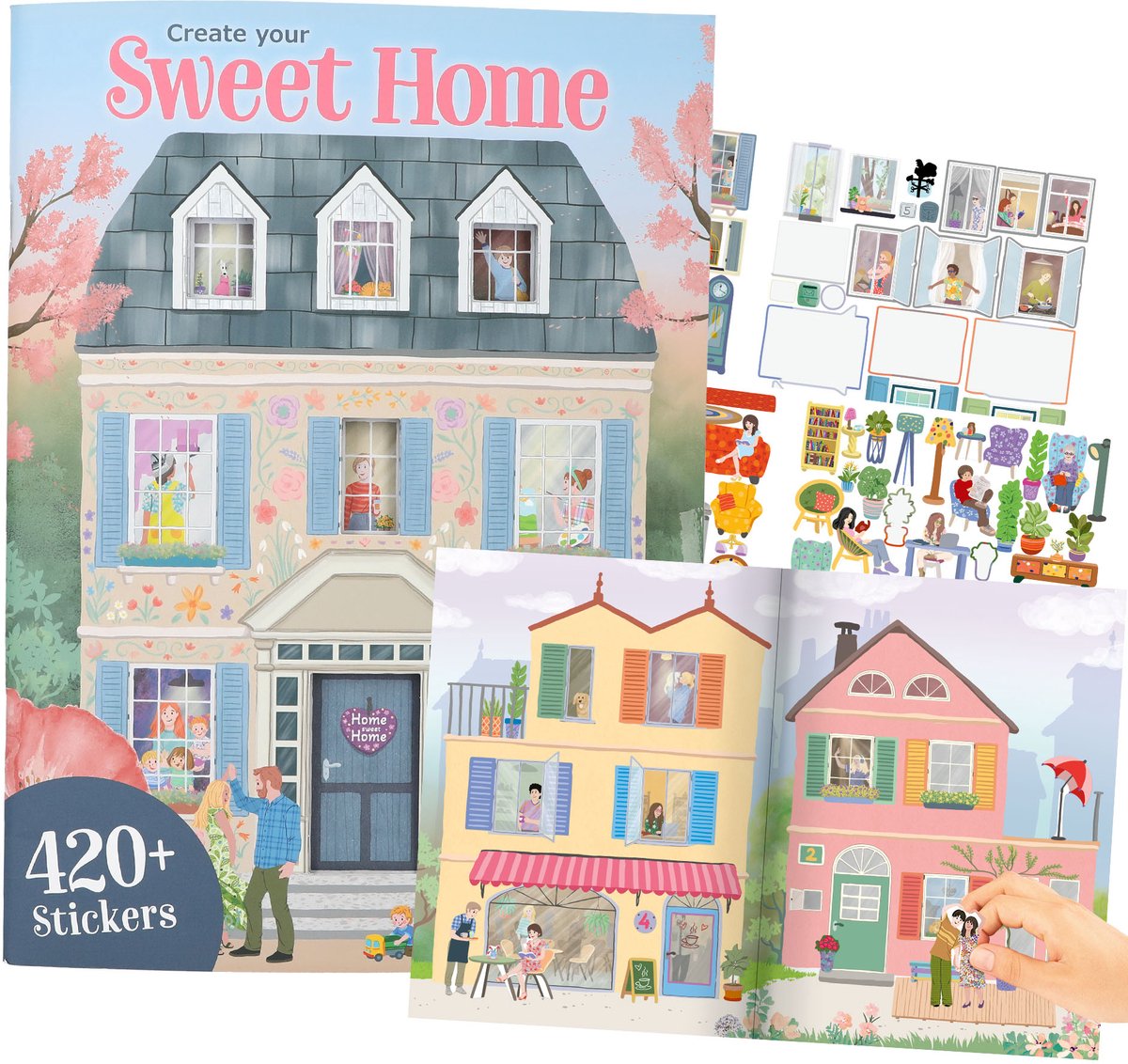 Depesche - create your sweet home stickerboek