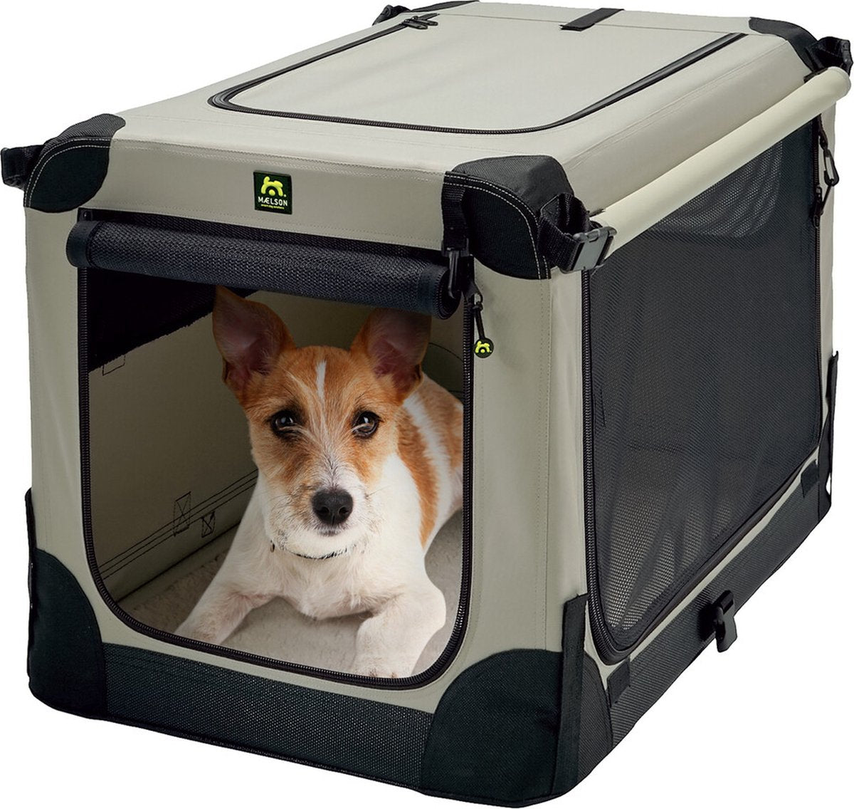 Maelson reisbench softkennel 62cm beige xs