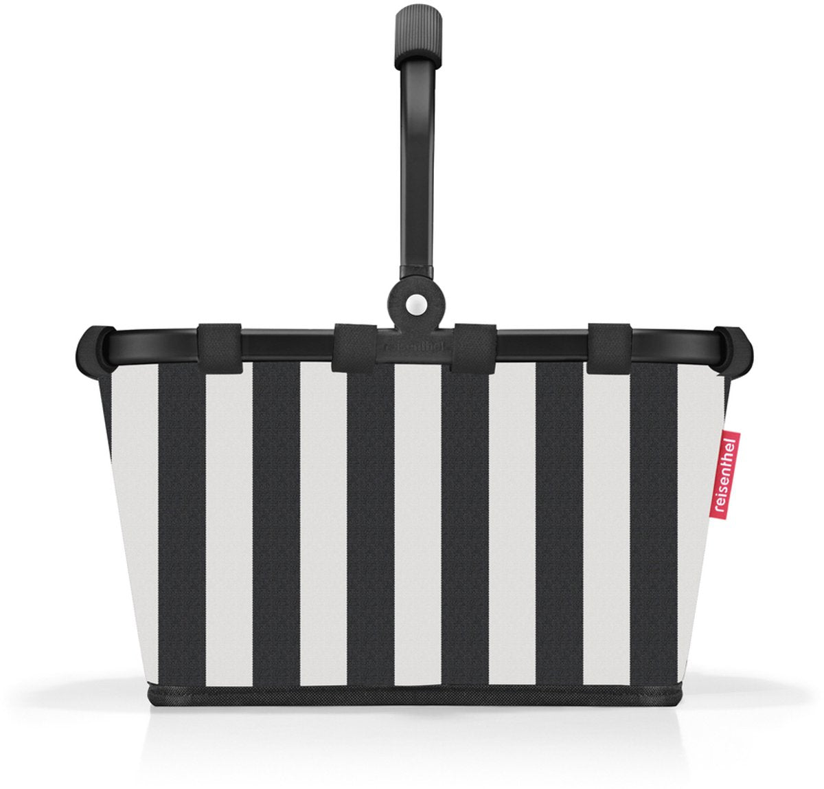 Reisenthel carrybag boodschappenmand maat xs - 5l - summerstripes zwart