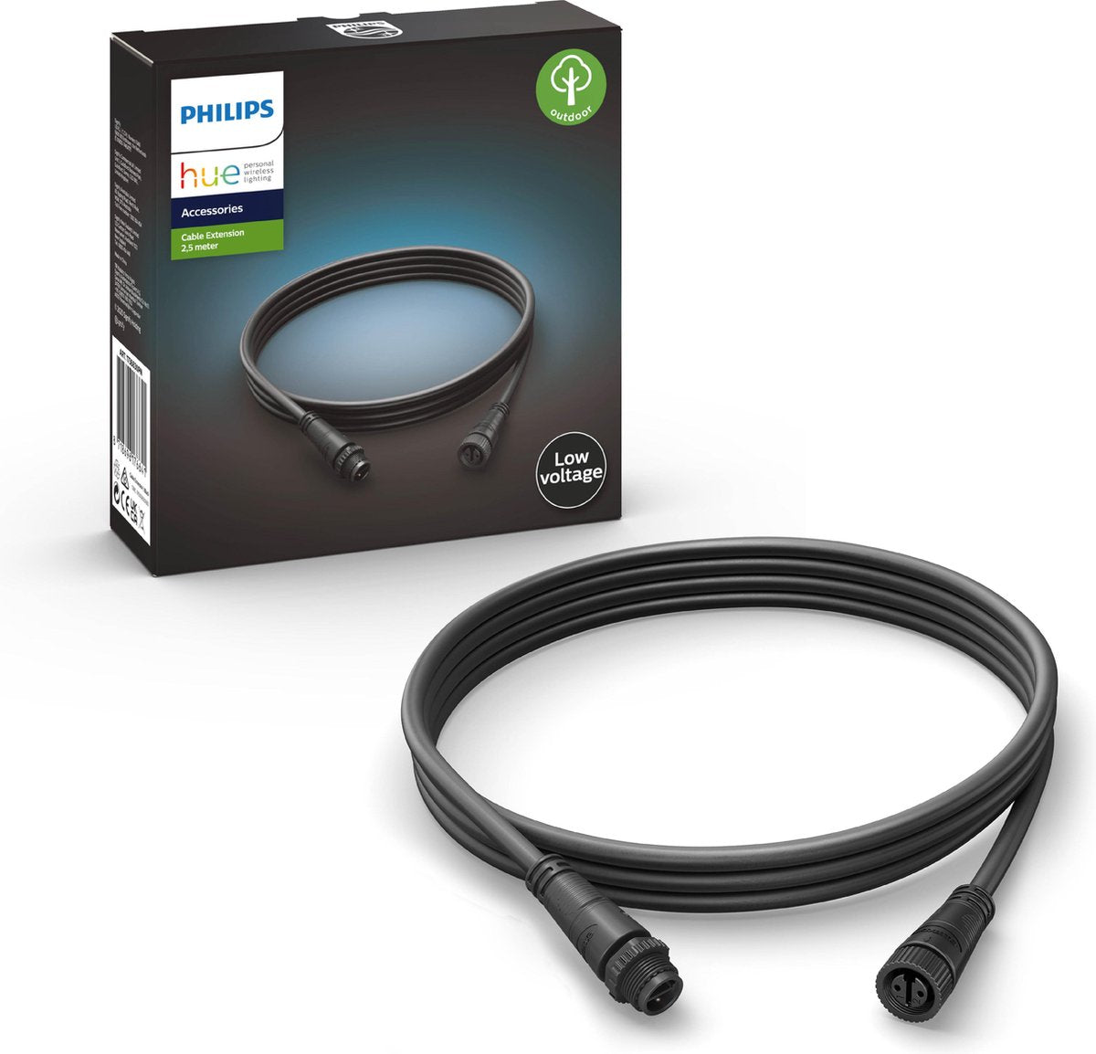 Philips hue outdoor verlengkabel voor buiten - 2,5 meter
