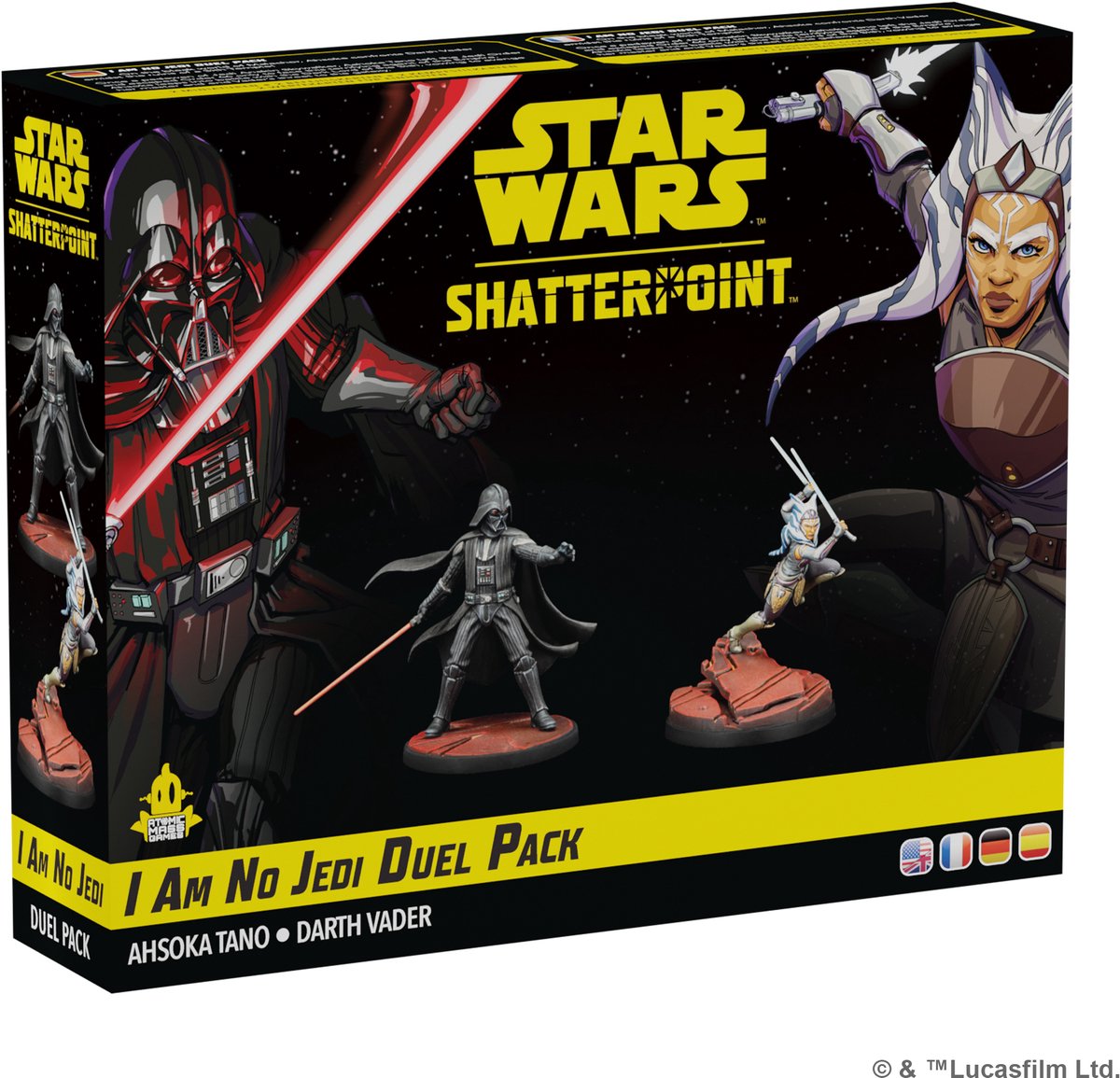 Atomic mass games star wars shatterpoint i am no jedi duel pack - en de fr es