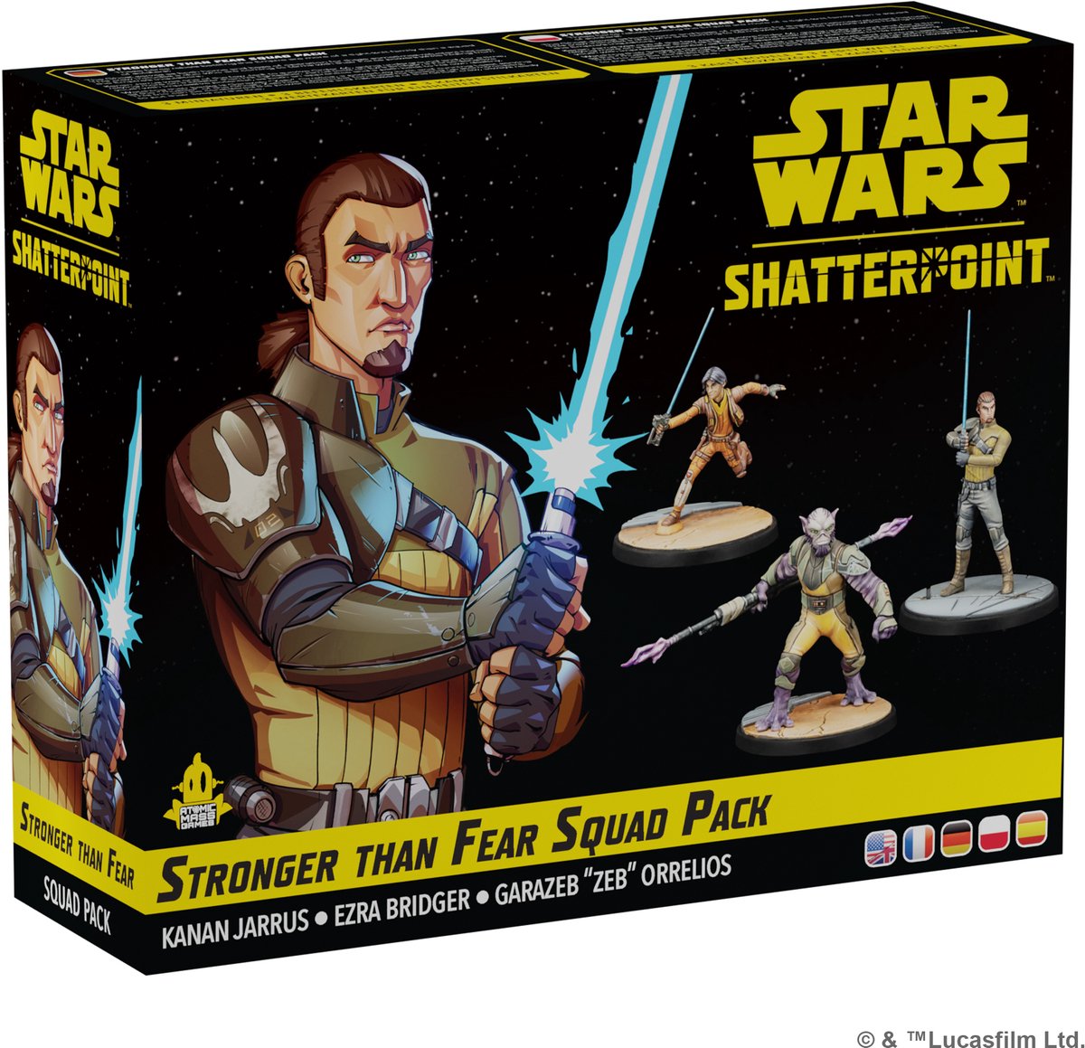 Atomic mass games star wars shatterpoint stronger than fear squad pack - en fr de pl es
