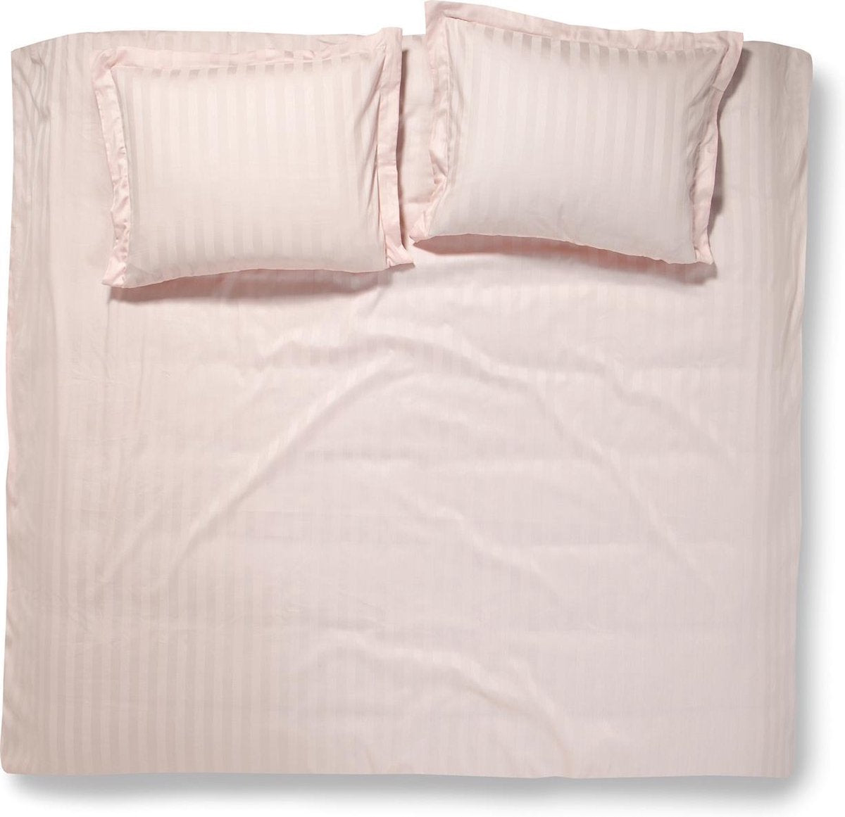 Damai linea - dekbedovertrek - 240x200 220 cm - lits-jumeaux - roze + 2 kussenslopen 60x70