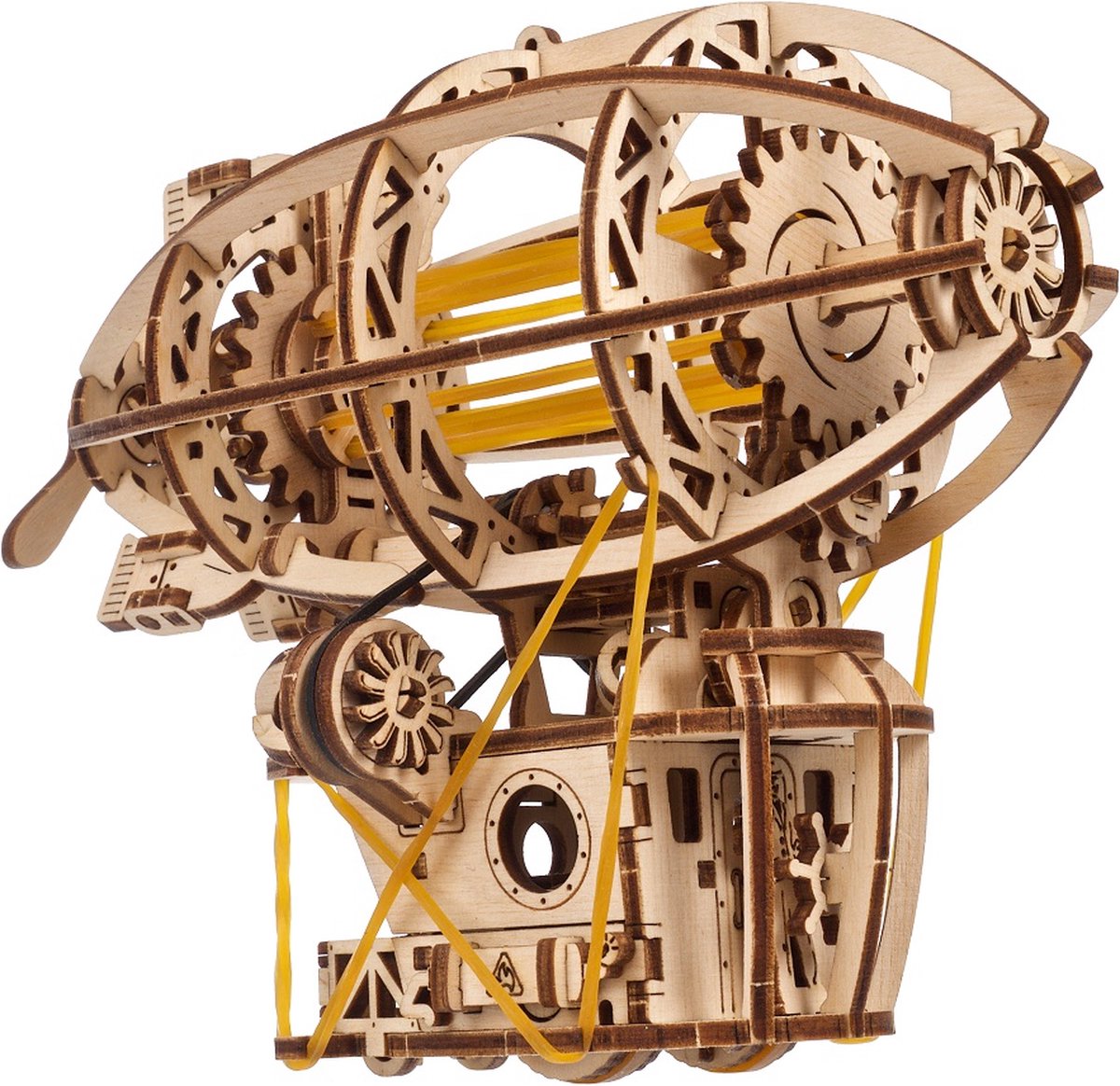 Ugears houten 3d model - steampunk zeppelin