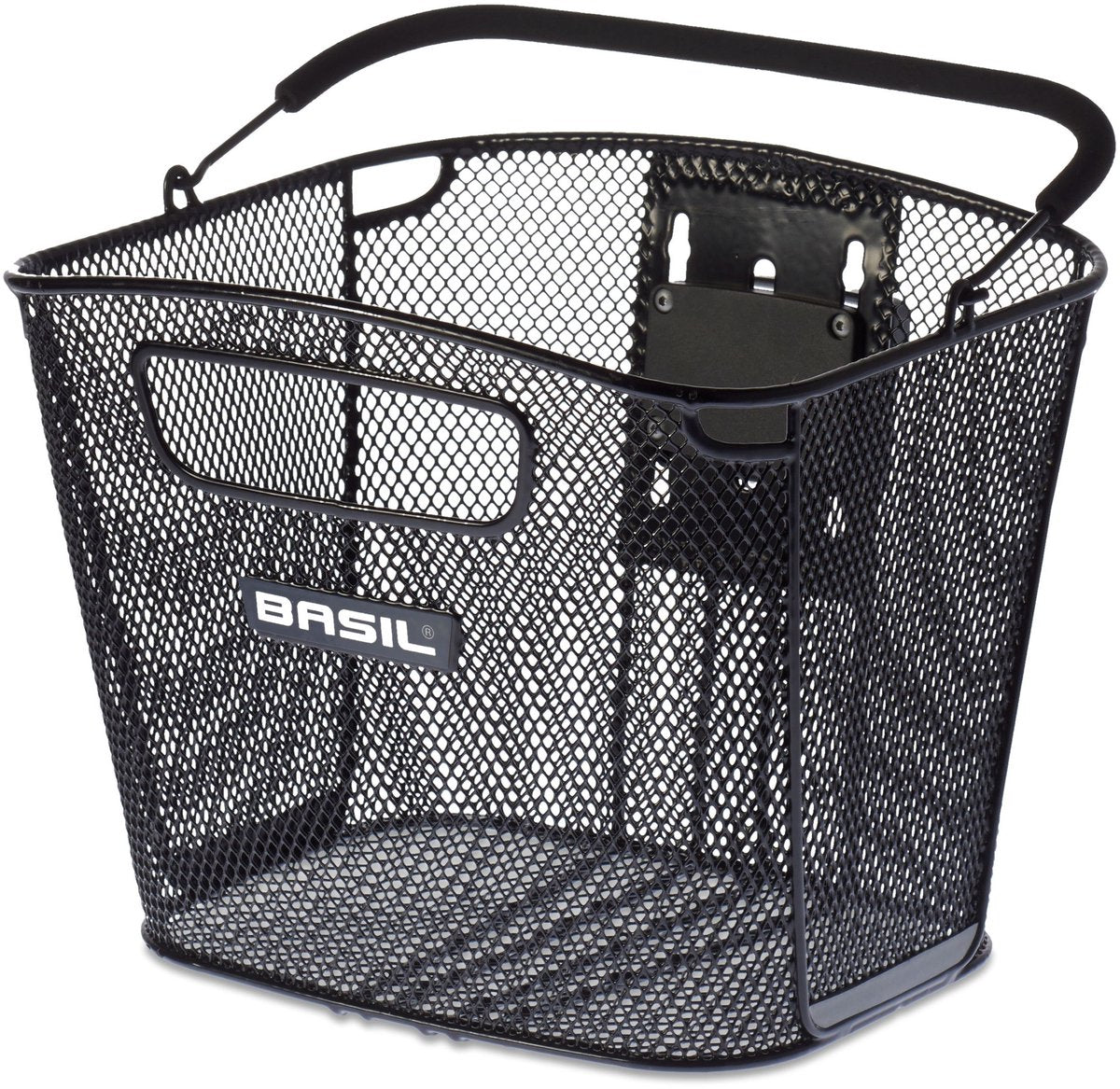 Basil Bold Front KF - fietsmand - voorop - zwart
