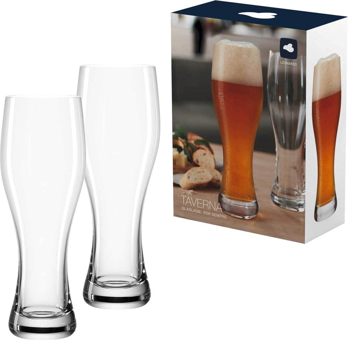 Leonardo taverna speciaalbierglas 330 ml - set 2