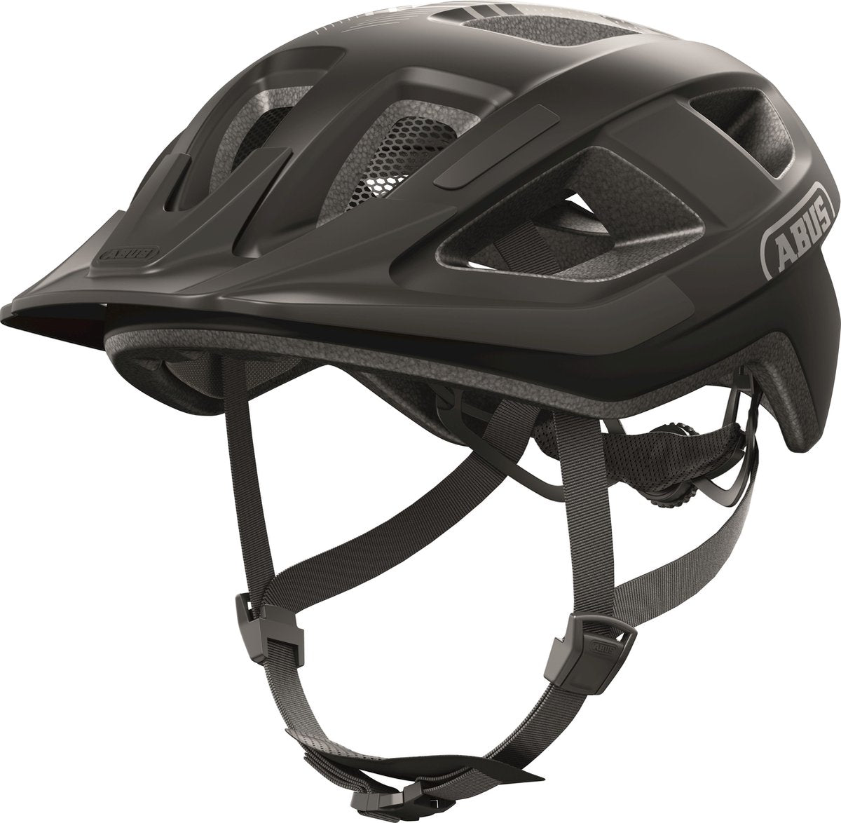 Abus fietshelm aduro 3.0 race black l - 58-62 cm - zwart - geschikt voor gebruik op elektrische fietsen - stadsfietsen - 320 g