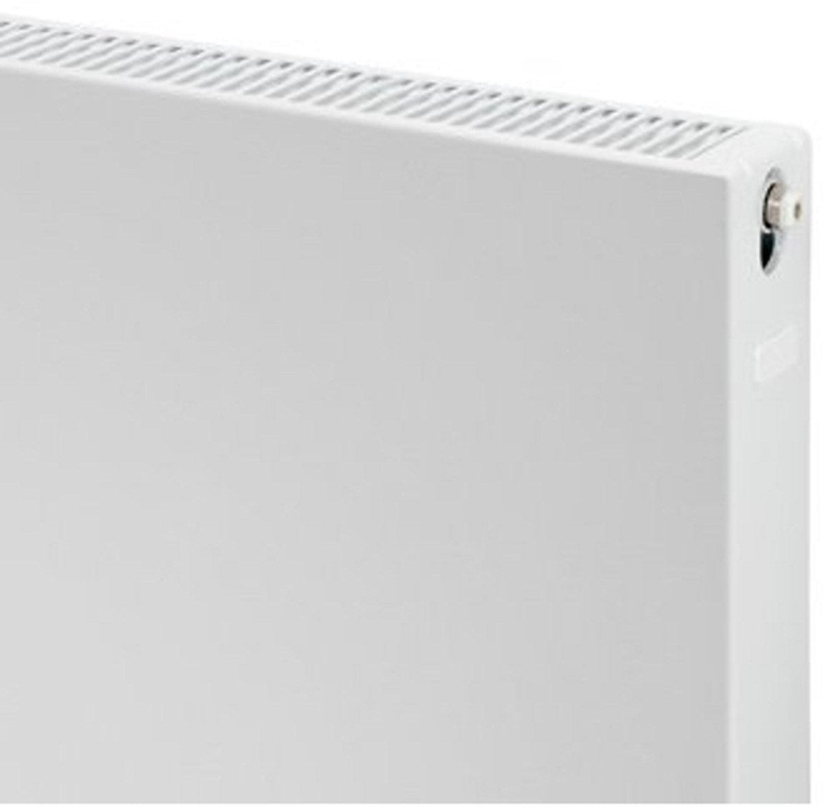 Plieger compact paneelradiator type 22 vlak - wit - 40 x 120 cm