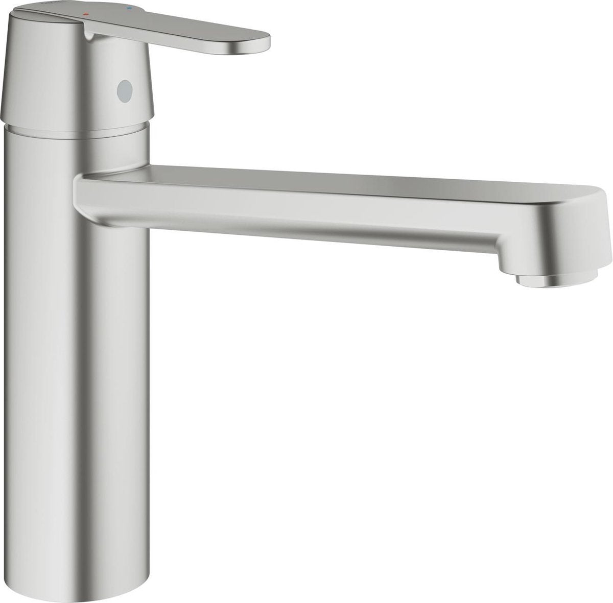 Grohe get keukenkraan - medium uitloop - rvs-look