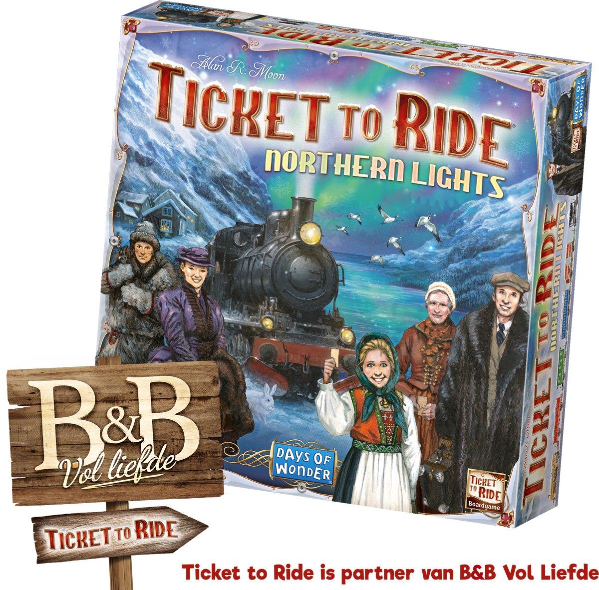 Asmodee ticket to ride - northern lights