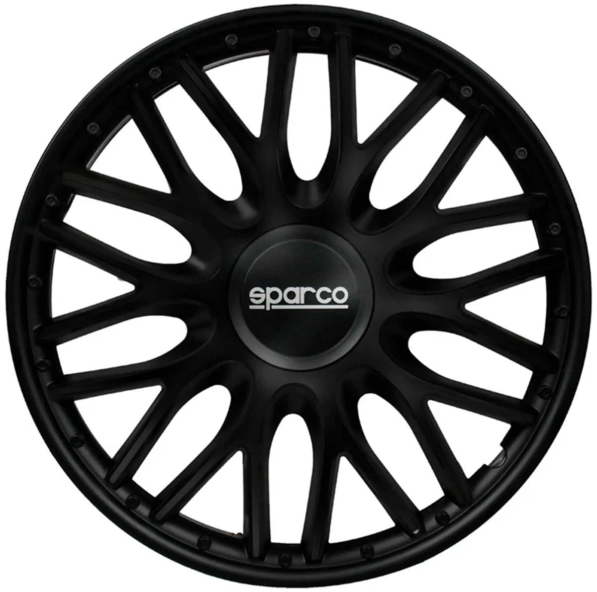 Sparco wieldoppen roma 13 inch zwart - 4 stuks