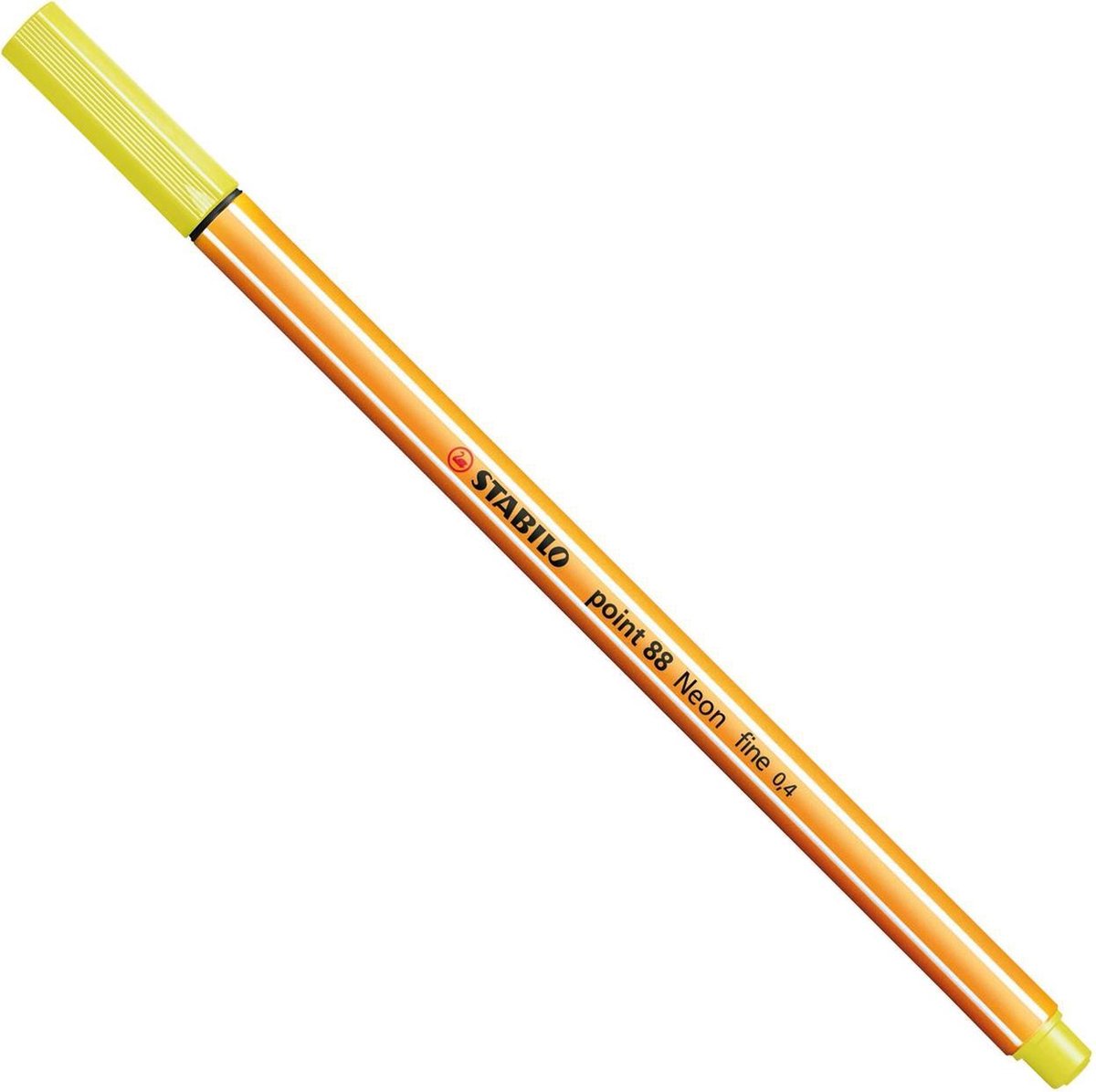 Stabilo point 88 - fineliner 0,4 mm - neon geel - per stuk