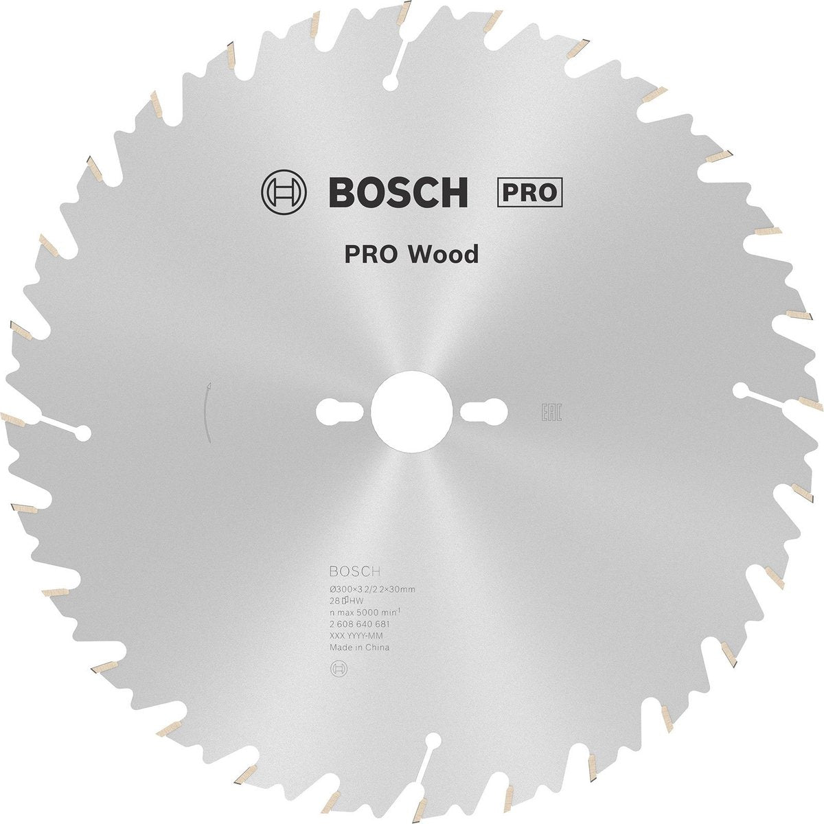 Bosch cirkzb speed t 300x30x3,2 28t wz