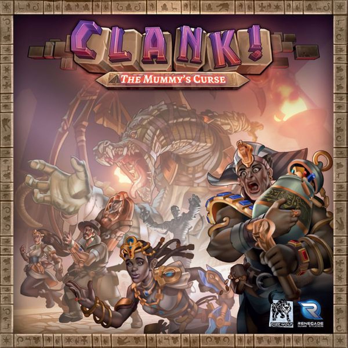Renegade game studios clank! mummy's curse