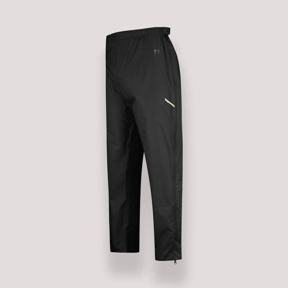 Mac in a sac full zipper regenbroek - zwart - maat xxl