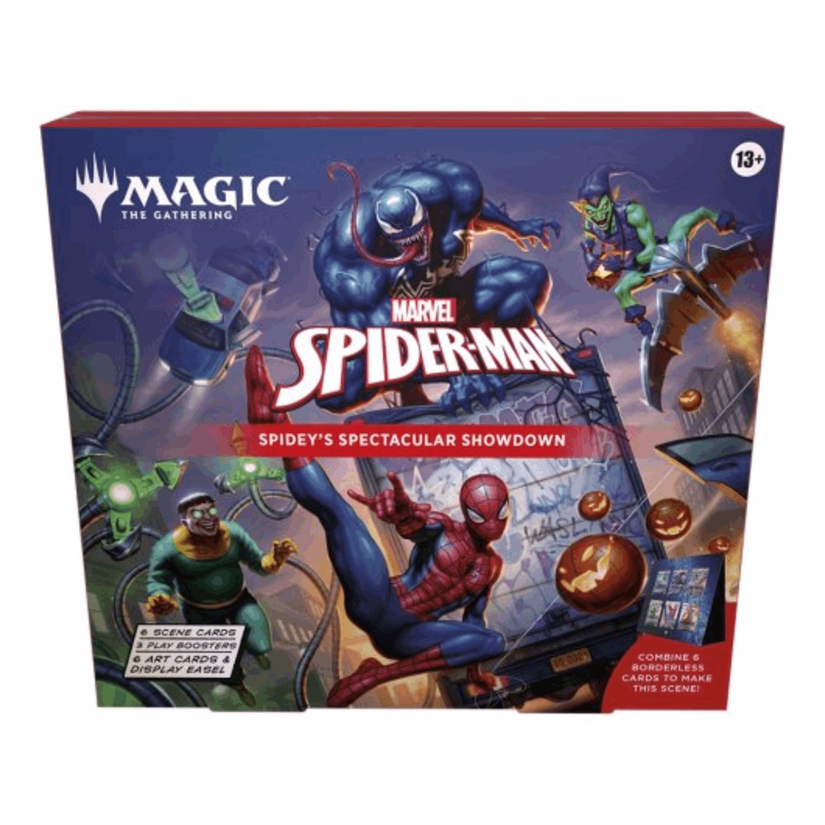 Magic the gathering marvel's spider-man scene box - spidey's spectacular showdown