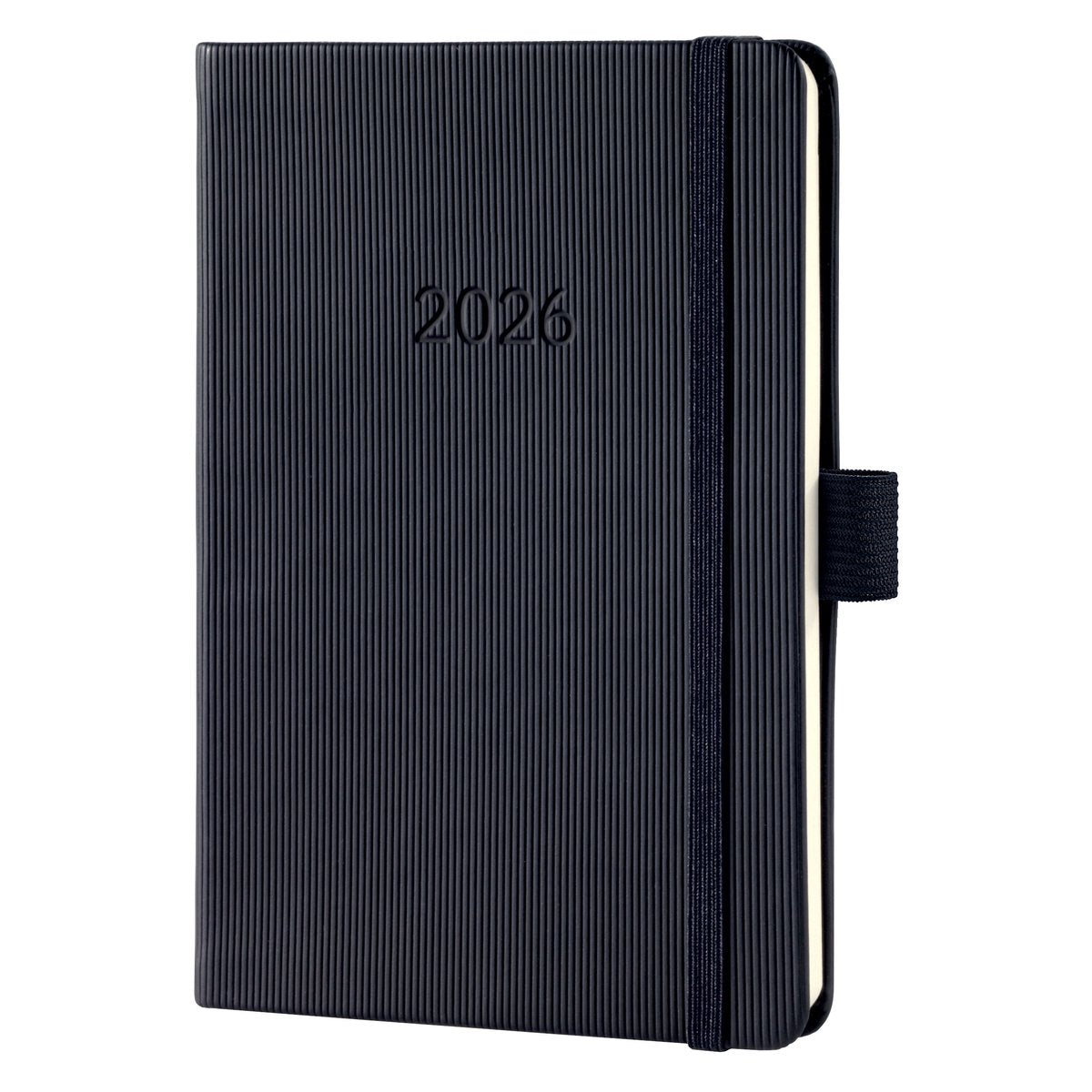 Sigel weekagenda 2026 conceptum - formaat a6 - met extra notitieruimte - zwart - hardcover - si-c2615