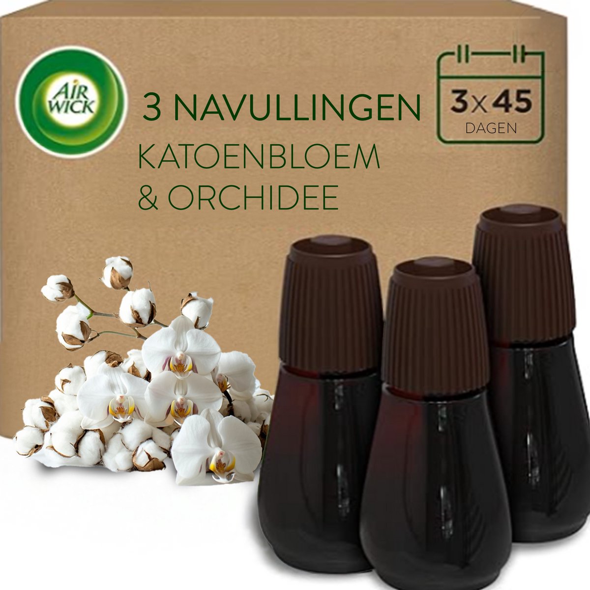 Air wick essential mist automatische luchtverfrisser - linnen + 3 navullingen