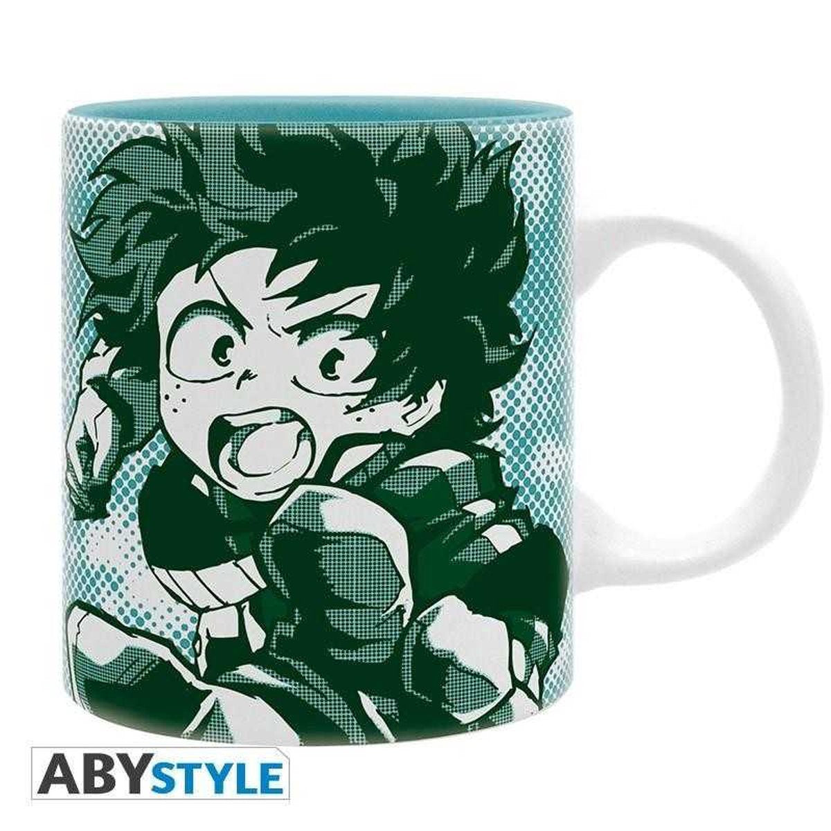 Merkloos sans marque my hero azademia - beker 320 ml - deku