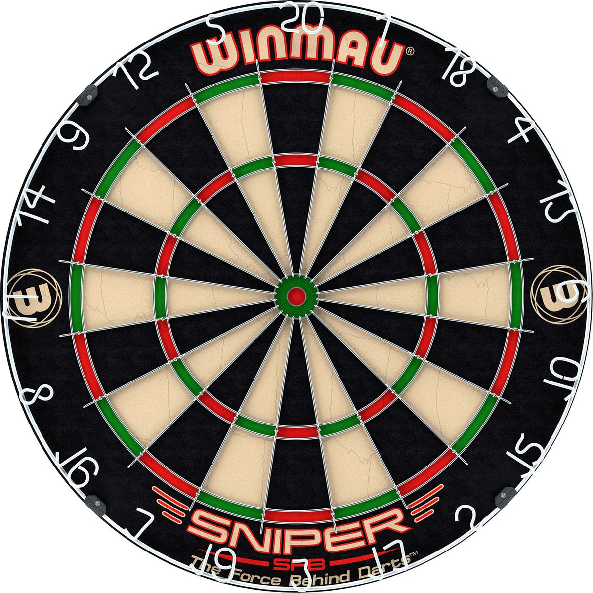 Winmau dartbord sniper set incl. dartpijlen