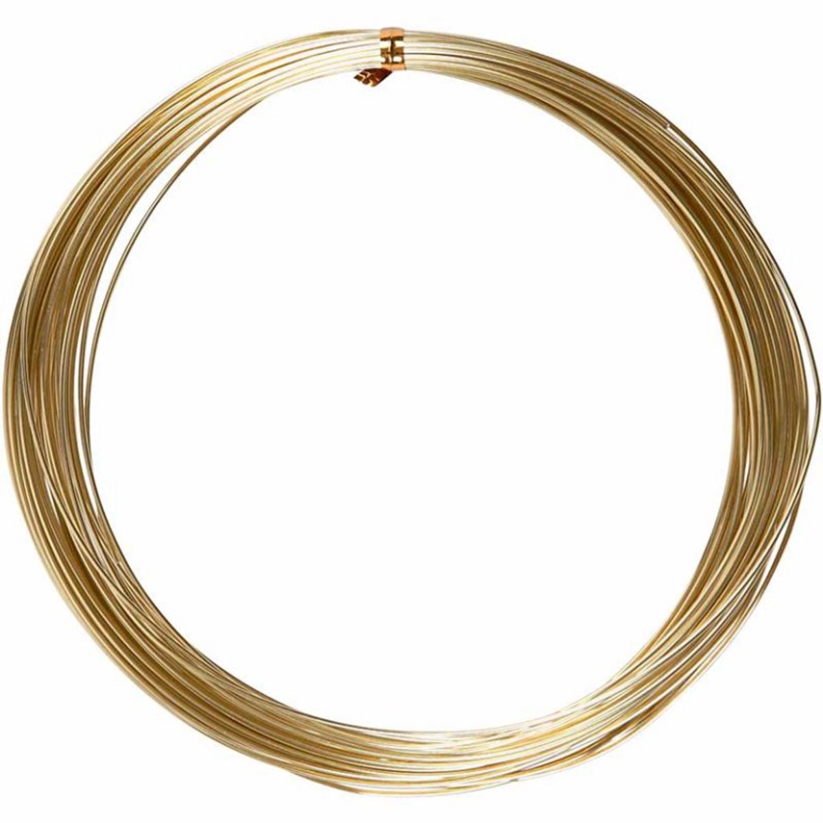 Creativ company alu draad 1 mm goud 16 m
