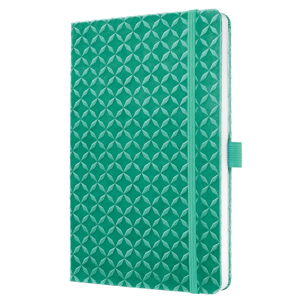 Sigel notitieboek jolie - flair - a5 - hardcover - 174 pagina's - gelinieerd - 80 grams papier - mint green - si-jn133
