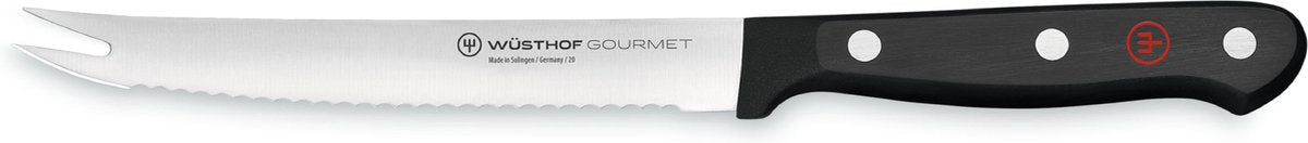 Wusthof - gourmet - tomatenmes - 14cm - rvs