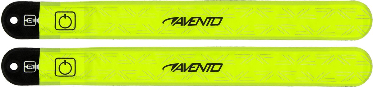 Avento slap-on banden - oplaadbare led - 2 st