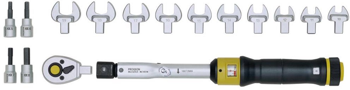 Proxxonindustrial - microclick-momentsleutel mc 60 multi 12-60nm 3 8 (5 20) * - pr23341