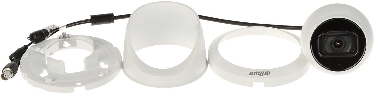 Dahua serie - megapixelbeveiligingscamera - hac-hdw2501tmq-a-0280b-s2 - 5 mpx - 2.8 mm