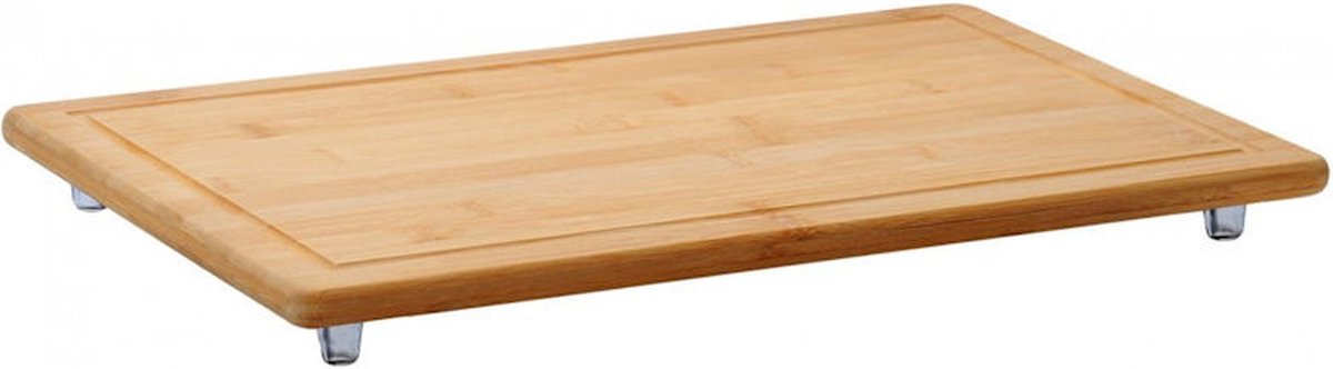 Kesper fsc® houten snijplank afdekplaat bamboe hout, met saprand | snij plank | kookplaat afdekplaat | afm. 50 x 28 x 4 cm