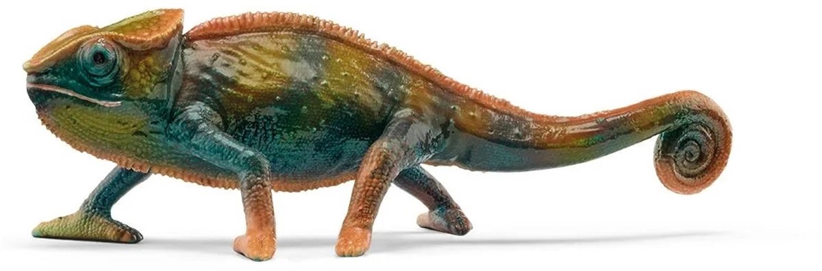 Schleich wild life - kameleon - veranderd van kleur - water en temperatuur speelgoed - 14858